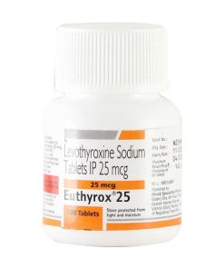 Levothyroxin 25mcg (Euthyrox)