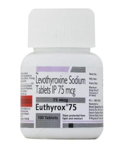 Levothyroxin 75mcg (Euthyrox)