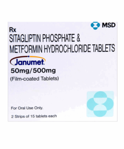 Sitagliptin & Metformin (Janumet 50mg / 500mg)