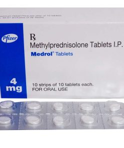 Methylprednisolone 4mg (Medrol 4)