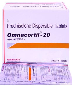 Prednisolone 20mg (Omnacortil 20)