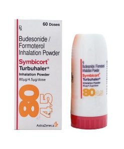 Budesonide/Formoterol 80mcg/4.5mcg (Symbicort)