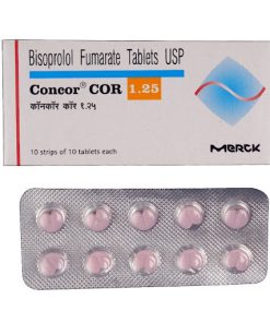 Bisoprolol Fumarate 1.25MG (Concor COR)