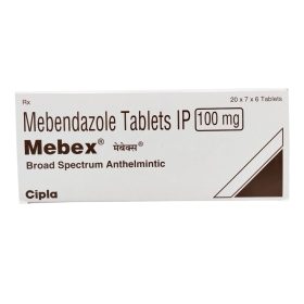 Mebendazole 100 Mg (Mebex 100)