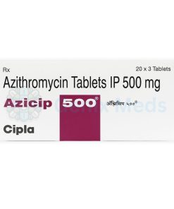 Azithromycin 500mg (Azicip) - 180 Pills