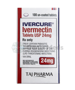 Ivermectin 24 Mg (Ivercure – 24)