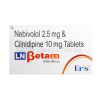 Nebivolol 2.5 mg & Cilnidipine 10mg Tablets (LN Beta 2.5)